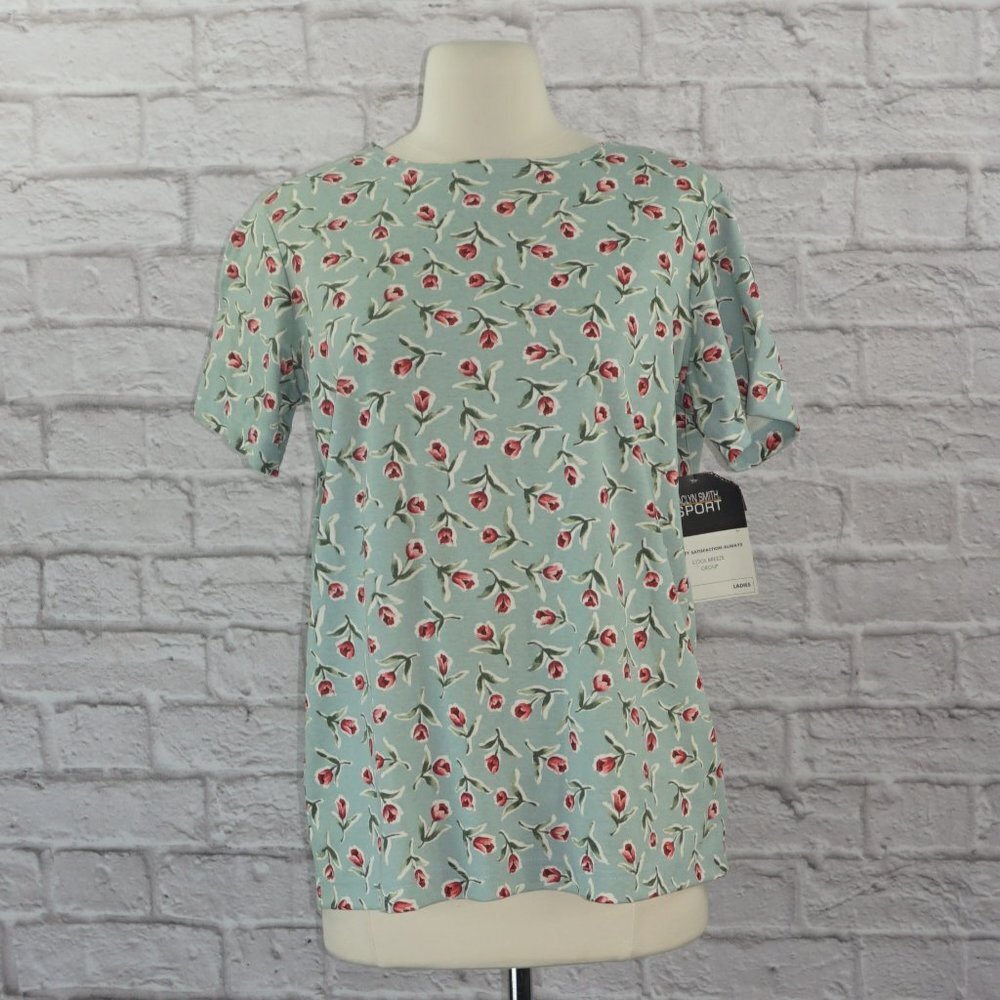 Vintage 90s Floral Shirt Small